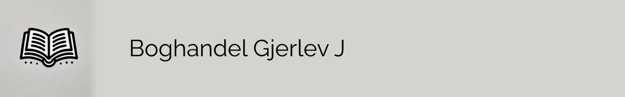 Boghandel Gjerlev J